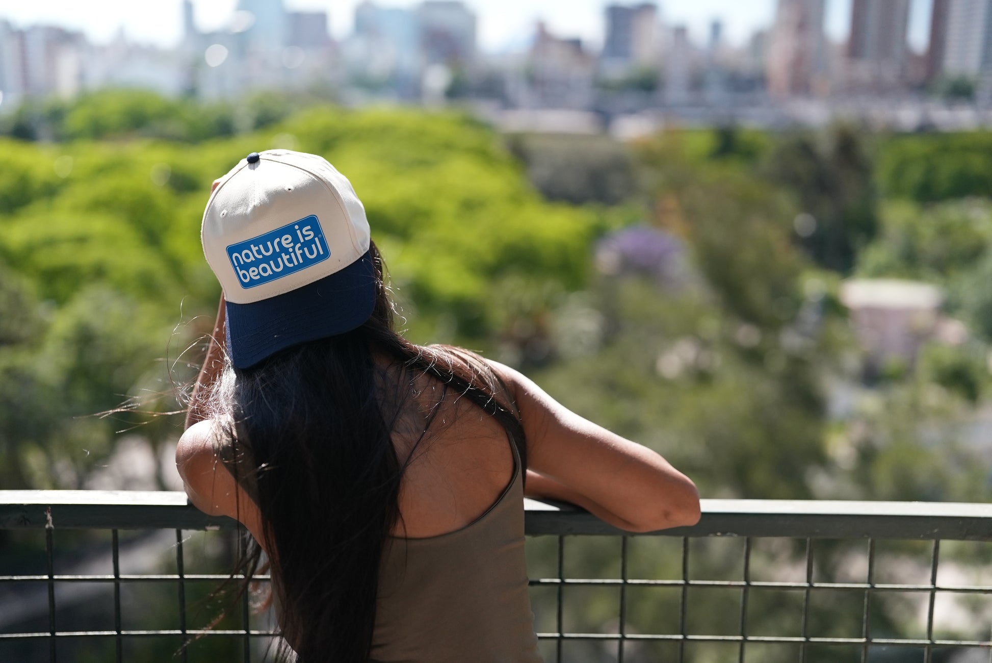 Nature is Beautiful Classic Plate-Style Logo Ball Cap