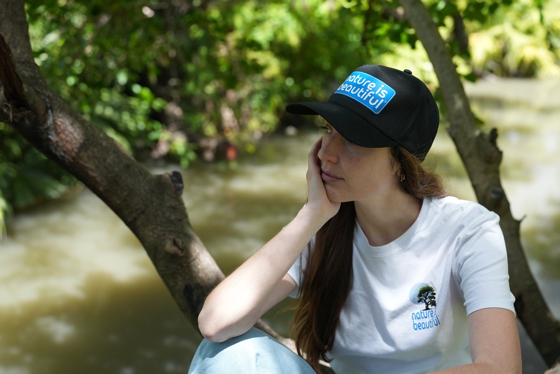 Nature is Beautiful Classic Plate-Style Logo Ball Cap