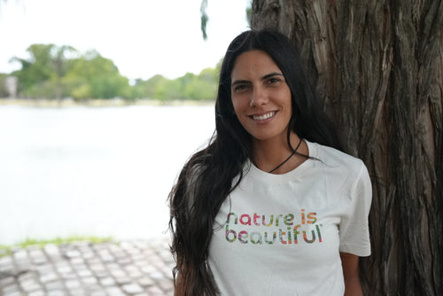 "In Bloom" Organic Soft-Spun Floral Tee