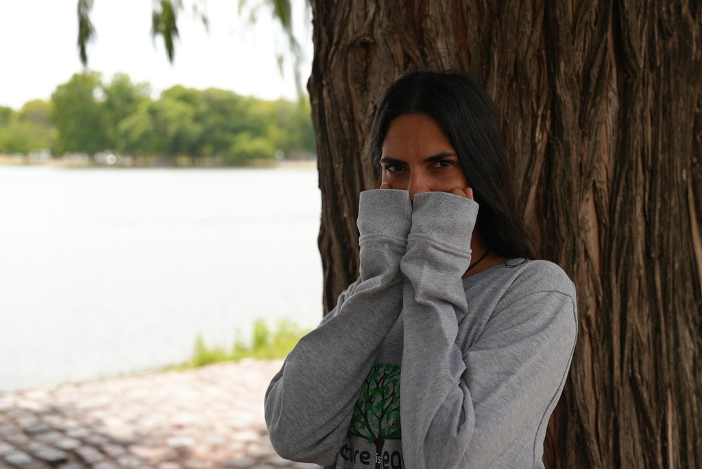 "Rooted" Unisex Organic Crewneck Sweatshirt