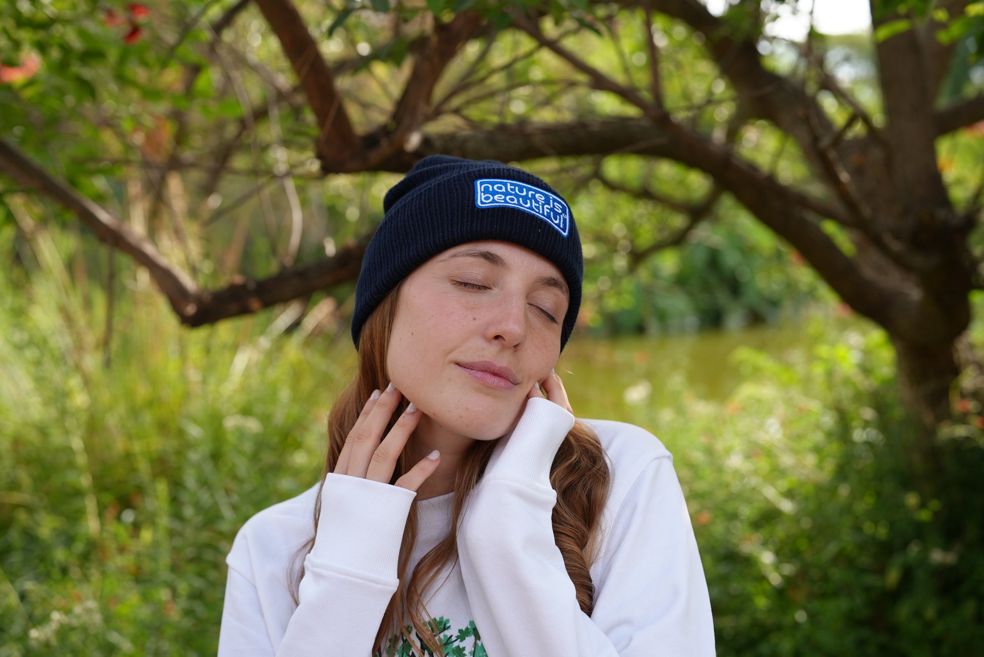 Classic Plate-Style Organic Beanie