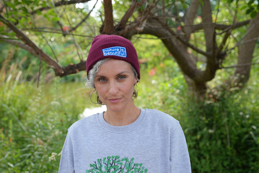 Classic Plate-Style Organic Beanie